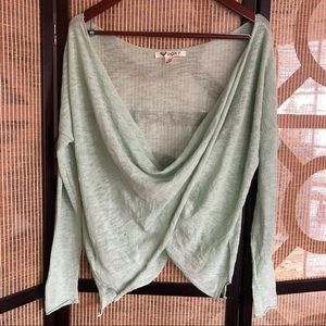 Roxy Pastel Green Long Sleeve